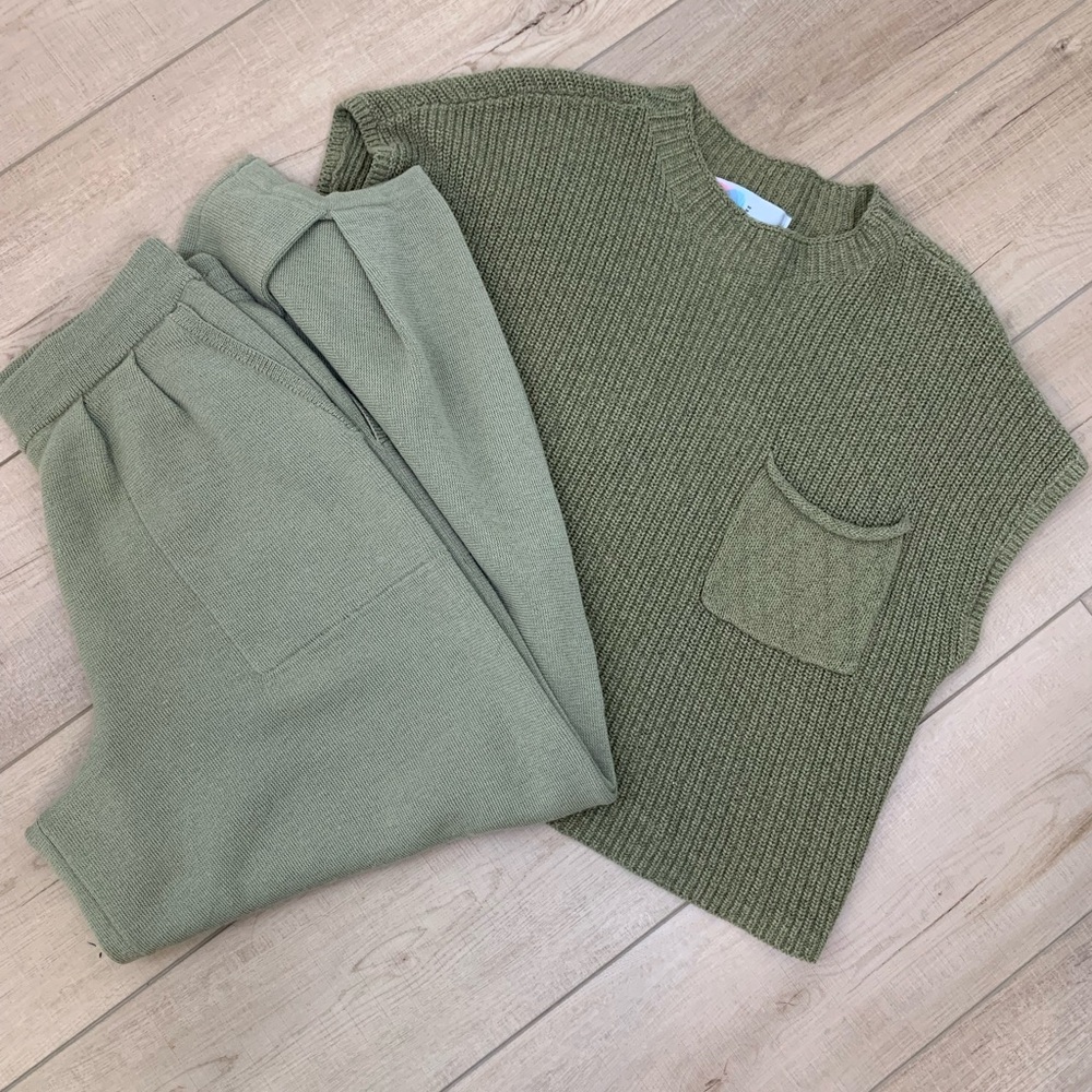 FREE PEOPLE Freya Sweater Set M